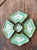 Chinoiserie Vintage Chinoiserie Hand Painted Floral Metal Tray Set For Sale - Image 3 of 12