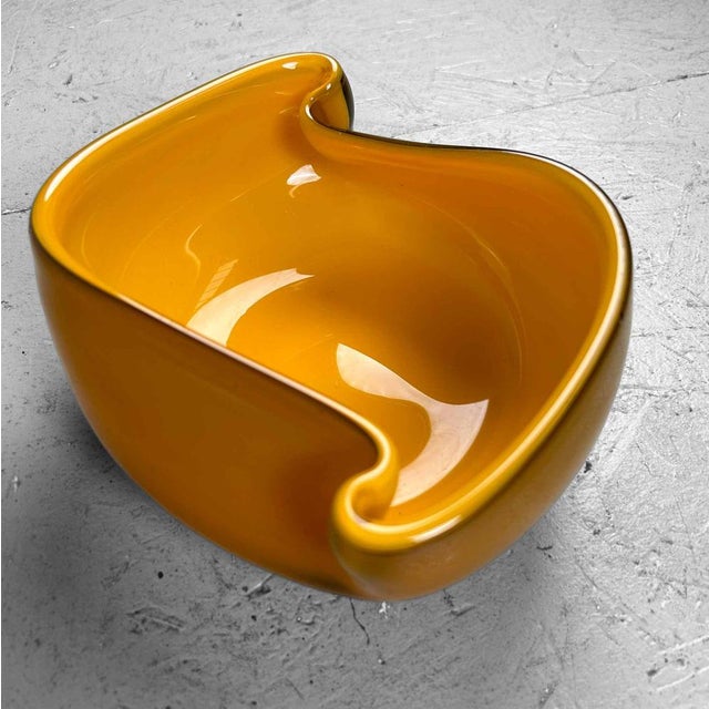 Mid-Century Japanese Opaline Glass Bowl, 1970s For Sale - Image 11 of 14