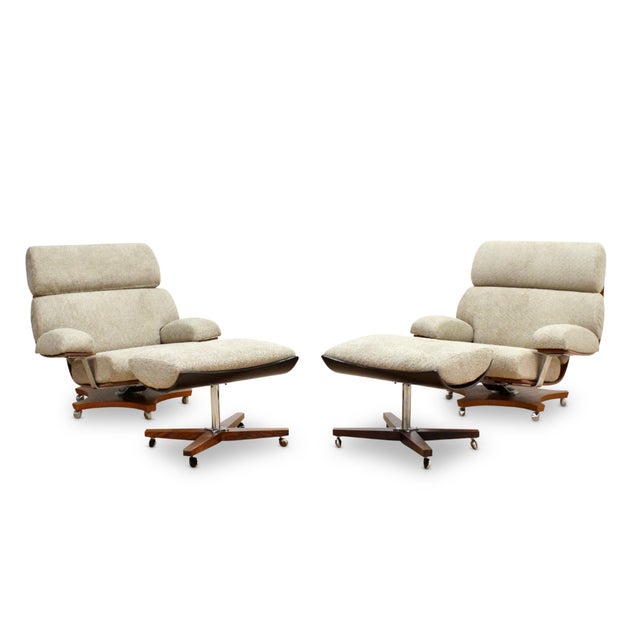 G Plan Pair of Mid Century Housemaster Lounge Chairs Attributed to G Plan For Sale - Image 4 of 18