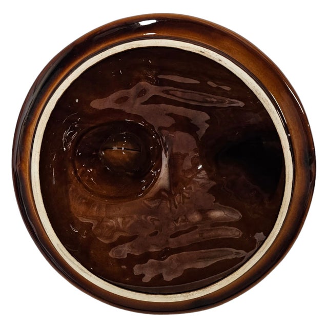 Ceramic California Pottery Covered Chicken Casserole Dish Cf37 For Sale - Image 7 of 8