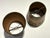 Paper Set of 4 Exceptional c.1920’s Art’s & Crafts / Spanish Revival Hand-Crafted Hand-Painted Cylinder Parchment Lamp Shades For Sale - Image 7 of 15