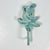 Verdigris 1970s Vintage Coastal Nautical Cast Iron Verdigris Mermaid Wall Hook. For Sale - Image 8 of 9