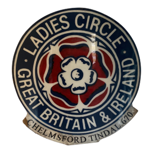 1940s Ladies Circle Great Britain & Ireland Industrial Sign