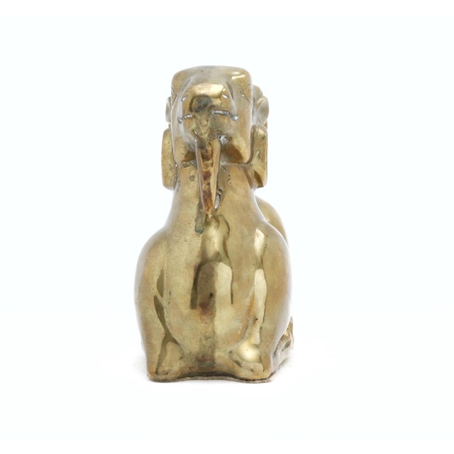 Large Late 20th Century Brass Ram Figurine For Sale In Phoenix - Image 6 of 9