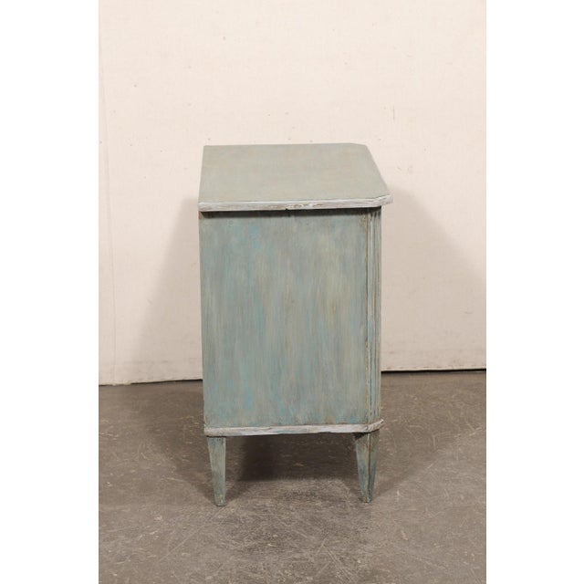 Mid 20th Century Swedish Blue/Green Chest For Sale - Image 4 of 11