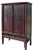 A beautiful, Ming dynasty style scholar's cabinet. The doors and side panels are all solid single boards set with mitered,...