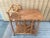 1970s Coastal Rattan and Bamboo Serving Bar For Sale - Image 11 of 13