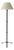 Neoclassical Wrought Iron Floor Lamp, 1930s For Sale