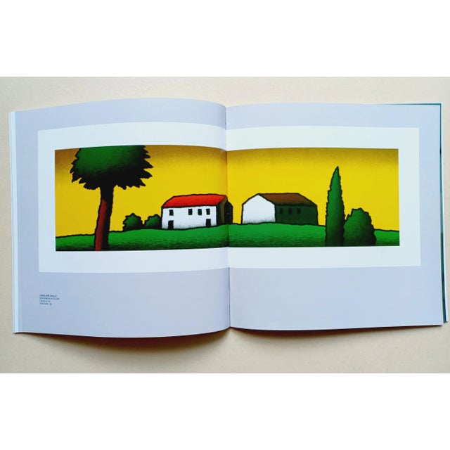 Contemporary Tino Stefanoni, Yellow Farmhouse, 2005, Screen Print For Sale - Image 3 of 4