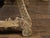 Italian 19th Century Bleached Oak Farm Table with Baroque Style Carved Base For Sale - Image 11 of 12
