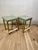 Hollywood Regency Brass Stools, Vintage Seating, United States, 1970s For Sale - Image 11 of 11