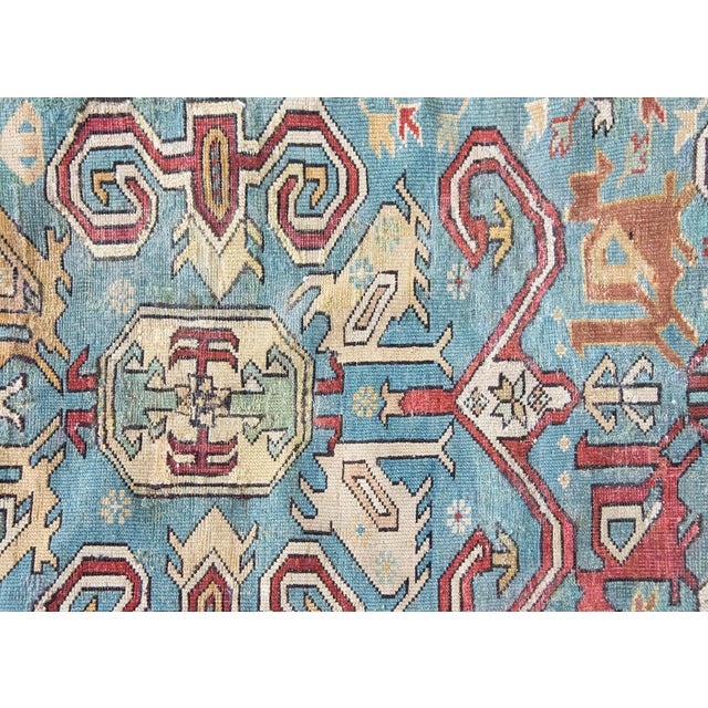 Early 20th Century Persian Shirvan Rug For Sale In Chicago - Image 6 of 16