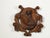 An English carved wooden wall fragment from the late 19th century, depicting a dog with a shield and cornucopia. Created...