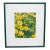 1980s Vintage Yellow Daisy Floral Lithograph by Hans Van Liempt For Sale - Image 4 of 4