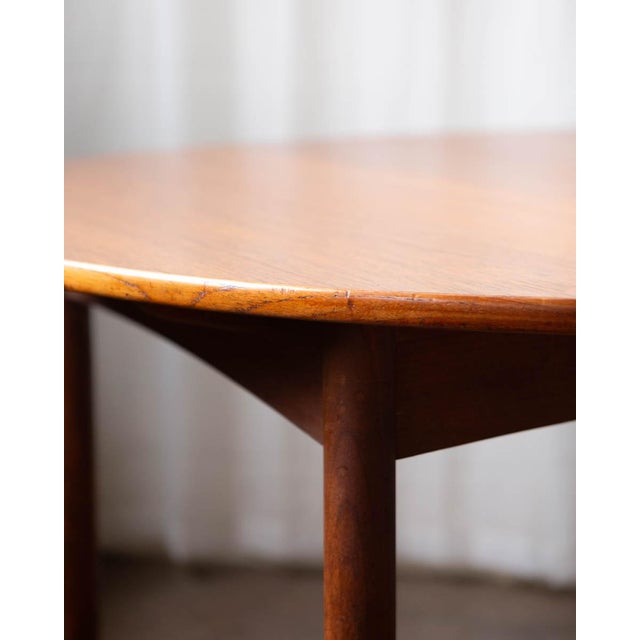 Mid-Century Modern Danish Teak Dining Table in the Style of Grete Jalk, 1960s For Sale - Image 3 of 12