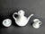 1970s 1970s Block Bidasoa Blanco Porcelain Coffee Set, 3 Pieces For Sale - Image 5 of 11