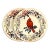 Vintage Lenox Winter Greetings Cardinal Luncheon Plates - a Pair For Sale