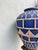 Blue Bleu Majorelle Terracotta Woven Vessel / Vase — Cobalt Blue Mediterranean Coastal For Sale - Image 8 of 11