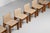 Monk Chairs in Canvas by Afra and Tobia Scarpa for Molteni, Italy, 1974, Set of 6 For Sale - Image 17 of 18
