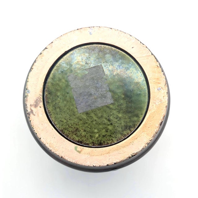 1970s German Glazed Stoneware Planter For Sale - Image 10 of 10