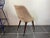Beige Barrel Chair with Compass Feet, 1960s For Sale - Image 10 of 13
