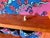 1970s One of a Kind Handmade Folding Sewing & Craft Cabinet Folk Art Organizer For Sale - Image 10 of 12