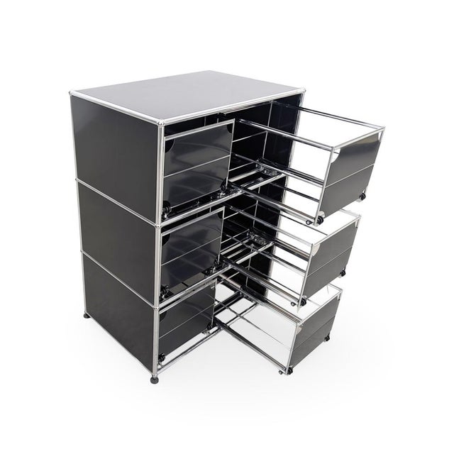 Black Chest of Drawers from USM Haller For Sale - Image 8 of 10