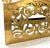 Brass Antique English Brass Plant Stand or Small Side Table – Fireplace Footman For Sale - Image 8 of 8