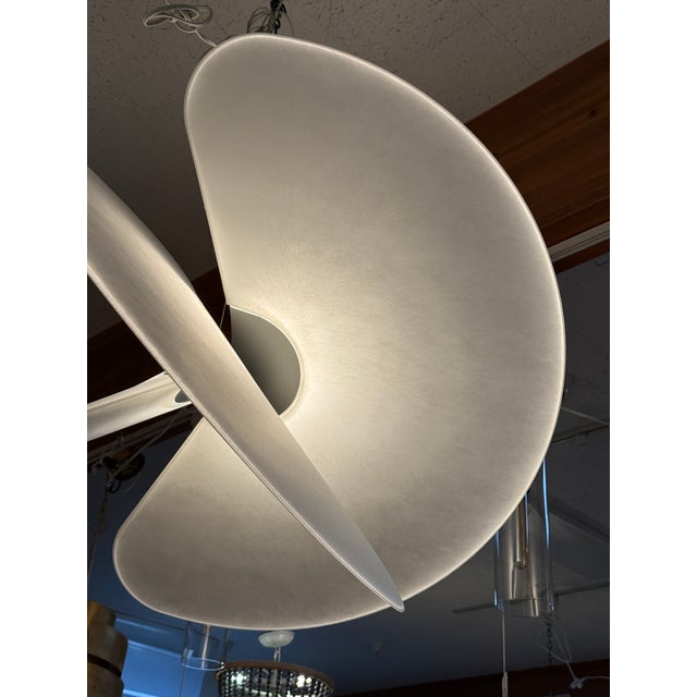 Paper Luceplan Levante Chandelier, Large For Sale - Image 7 of 12