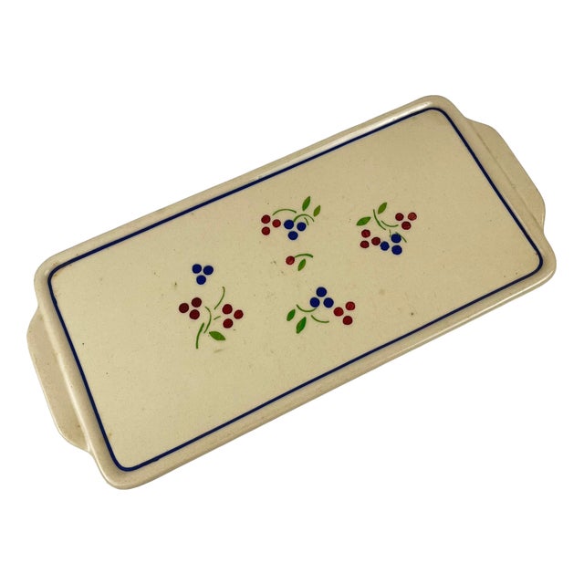 Odile Cake Plate from KG Lunéville, 1920s-1930s For Sale