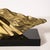 Mid-Century Horse Bust Sculpture W/ Flowing Mane in Polished Brass on Black Base For Sale In New York - Image 6 of 11