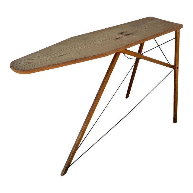 1930s Wooden Ironing Board For Sale