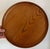 Early 20th Century Japanese Turned Wood Round Tray For Sale - Image 4 of 11