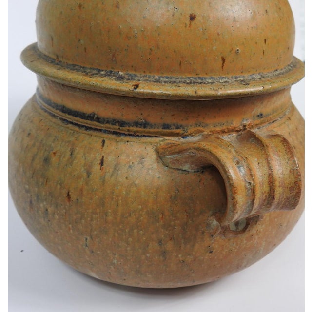 Mid 20th Century Studio Pottery Covered Jar For Sale In Seattle - Image 6 of 8
