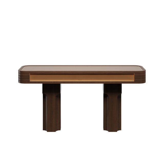 Not Yet Made - Made To Order Melbourne Console Table by Wood Tailors Club For Sale - Image 5 of 13