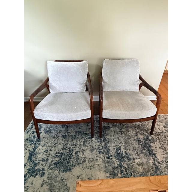 Pair McGuire Knot Lounge Chairs For Sale - Image 13 of 13