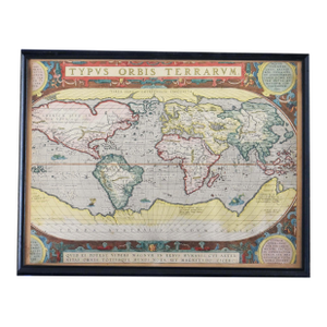 Typus Orbis Terrarum - The World Map of Abraham Ortelius (1570)