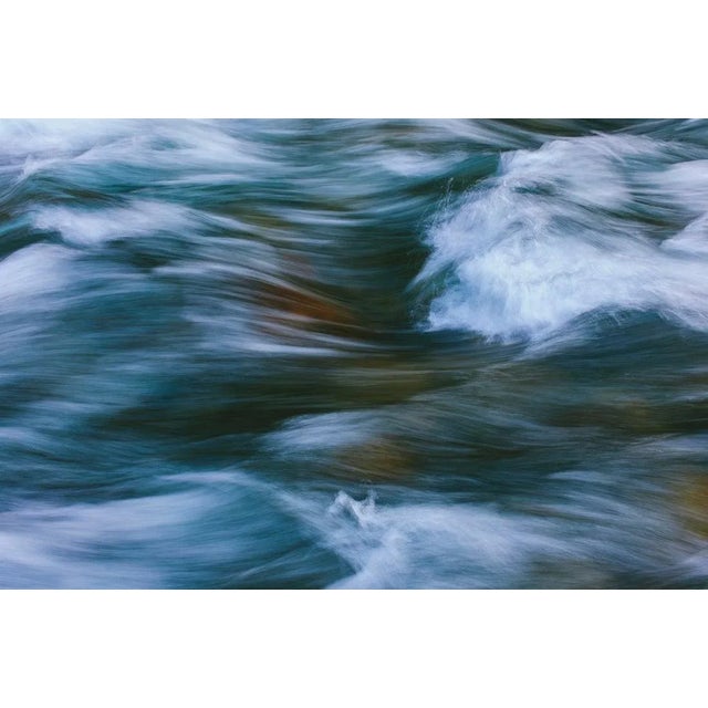 Mint Images, Long Exposure Abstract of Flowing River Water, Photographic Paper, in Flawless conditions. Designed from 2000...