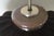 Mid-Century Modern Pendant Lamp in Brown Fabric, Wood and Glass from Doria Leuchten, Germany, 1970s For Sale - Image 11 of 18