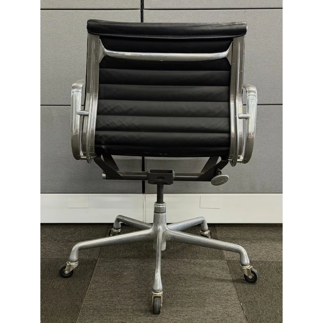 Gothic Eames for Herman Miller 50th Anniversary Aluminum Group Management Chair For Sale - Image 3 of 7