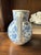 Mid 19th Century Antique W. Ridgway Blue White Transferware Pitcher, English Ironstone Water Jug, Victorian Floral Chinoiserie, Registered Design For Sale - Image 5 of 12