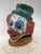 Fiberglass Clown Head Sculpture with Wooden Base, 1960s For Sale - Image 9 of 14