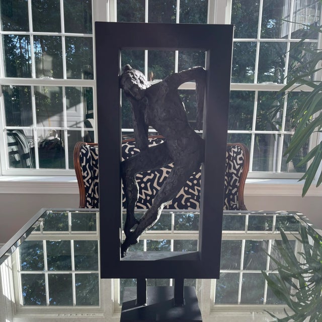 Abstract Vintage Abstract Brutalist Female Sculpture For Sale - Image 3 of 10