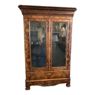 Large 19th Century French Louis Philippe Style Bookcase For Sale