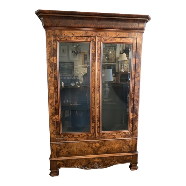 Large 19th Century French Louis Philippe Style Bookcase For Sale