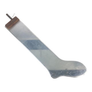 Rare Industrial Vintage Oversized Stocking Mold Form Hosiery Lingerie Display For Sale