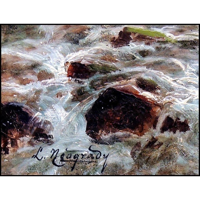 Contemporary Mid 20th Century The Break, Laszlo Neogrady For Sale - Image 3 of 3