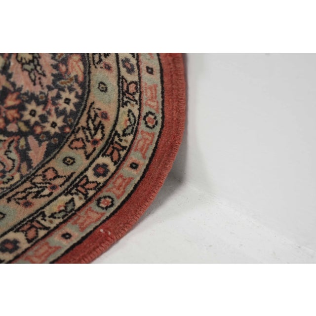 Red 1970s Vintage Persian Handmade Wool 8x11 Red Area Rug For Sale - Image 8 of 11