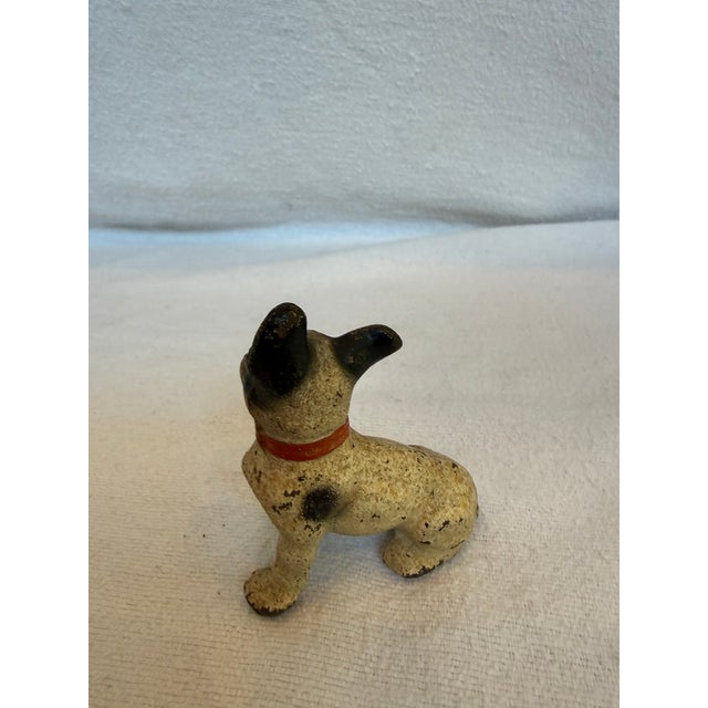 Hubley Manufacturing Company Cast Iron Hubley Small Boston Terrier For Sale - Image 4 of 9