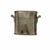 Vintage silverplate wine chiller, cooler. Measures 10” w x 4” d x 7” h. Some minor tarnish. Unmarked.